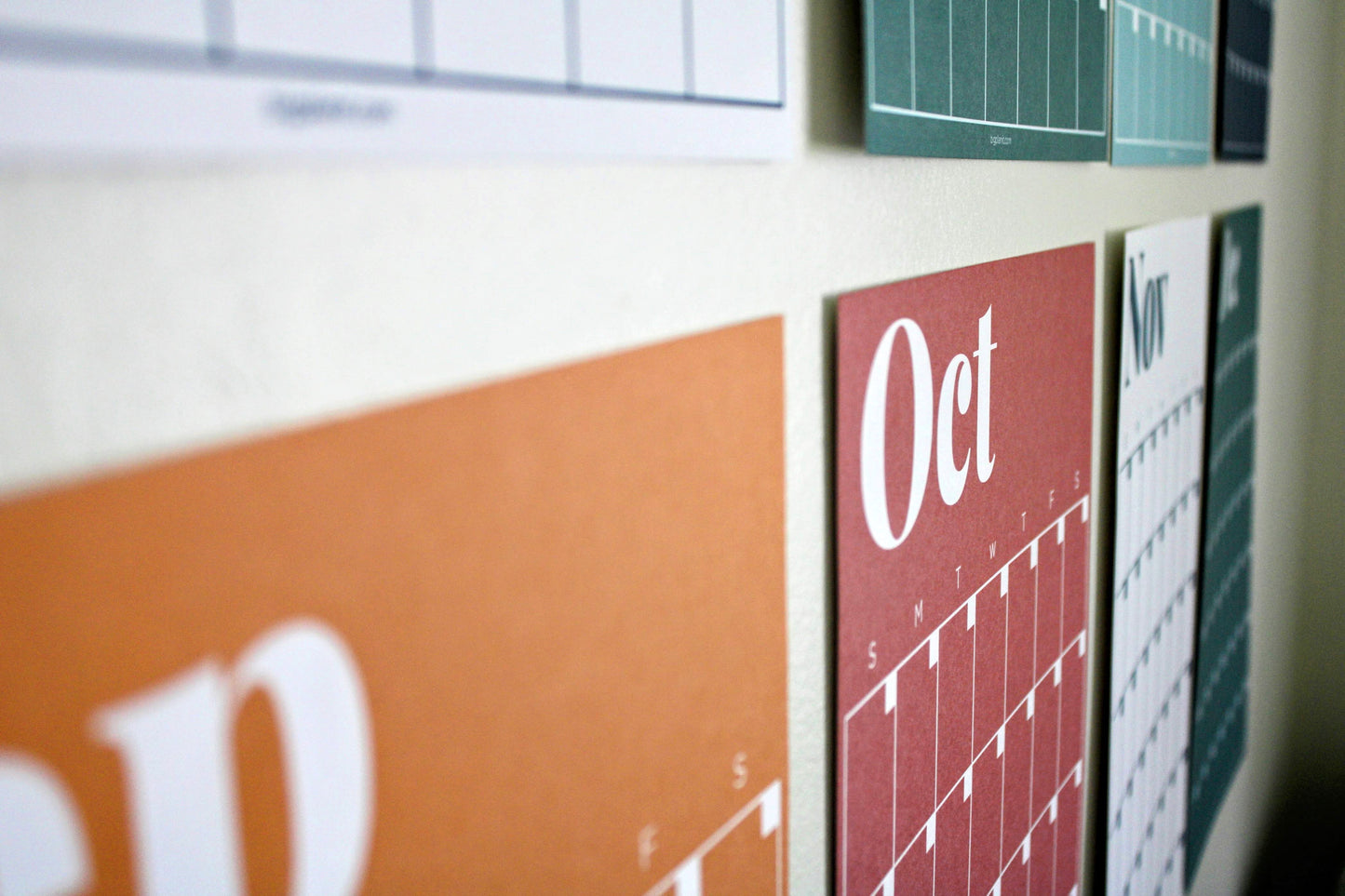 Large Monthly Wall Planner: 12-Month Jumbo Calendar (11x17 inches)
