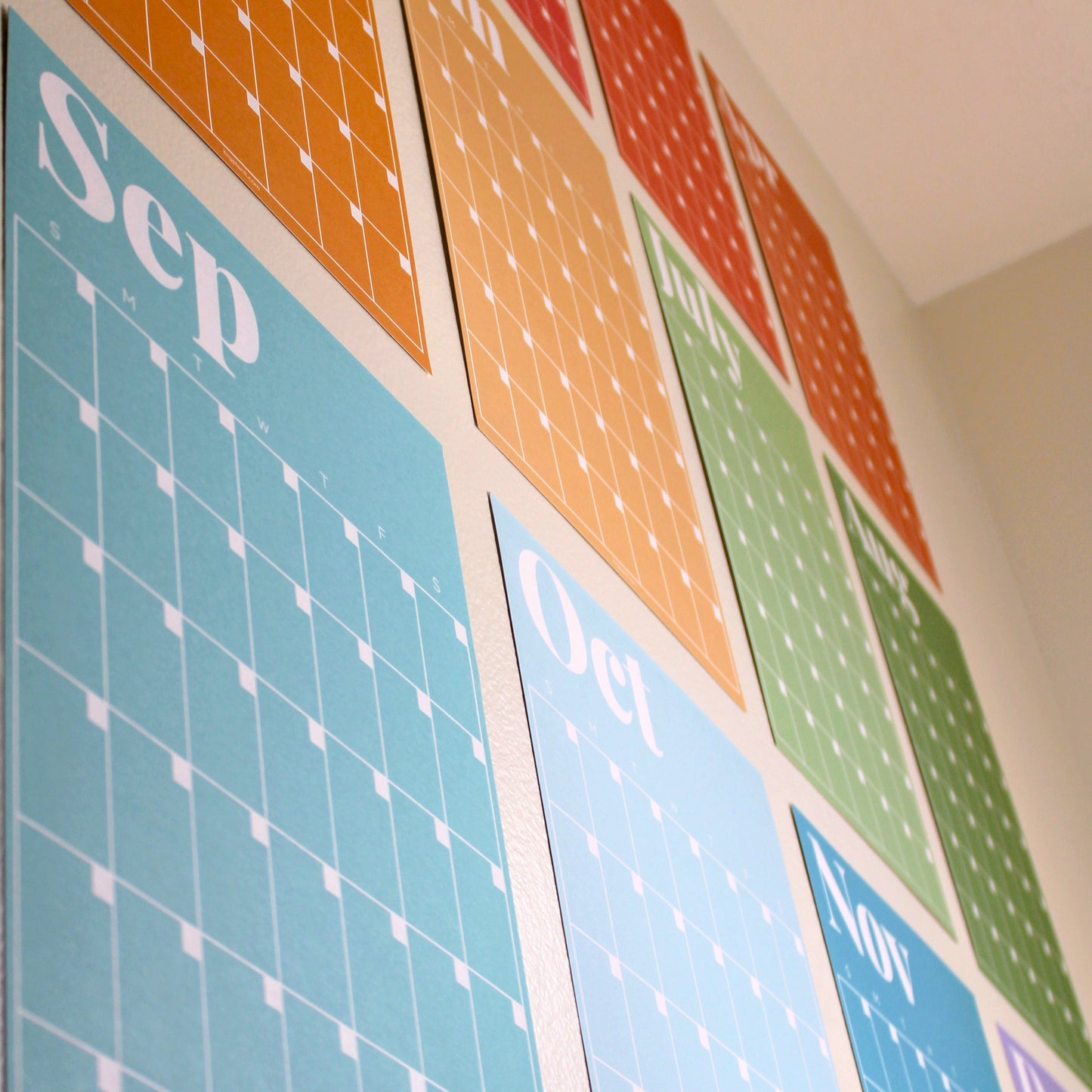 Large Monthly Wall Planner: 12-Month Jumbo Calendar (11x17 inches)