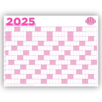 BIG PLANIT 2025 Calendar