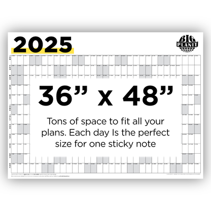 BIG PLANIT 2025 Calendar