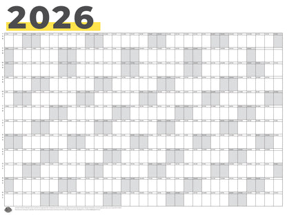 BIG PLANIT 2026 Calendar