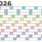 BIG PLANIT 2026 Calendar