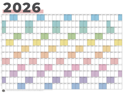 BIG PLANIT 2026 Calendar