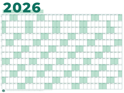 BIG PLANIT 2026 Calendar