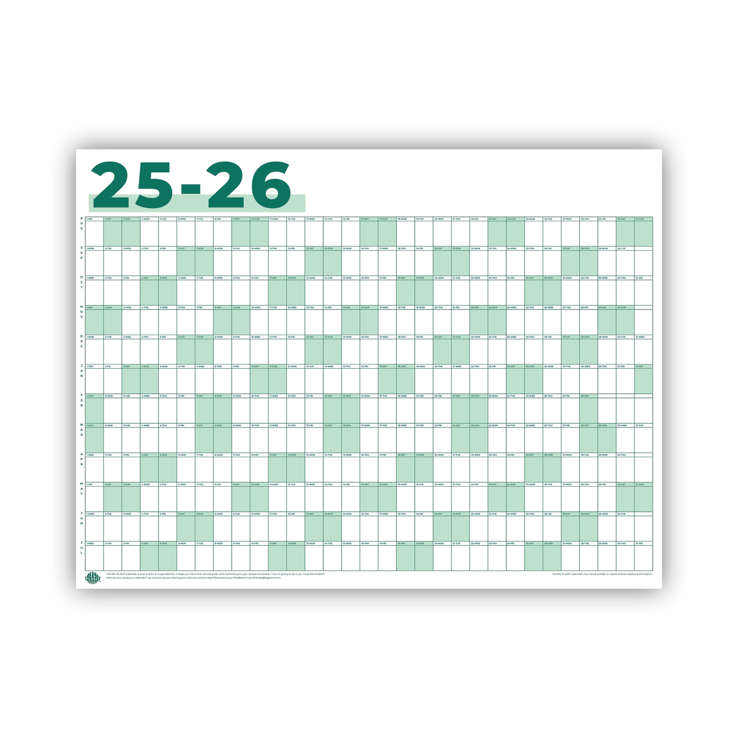 2025-2026 Academic Calendar