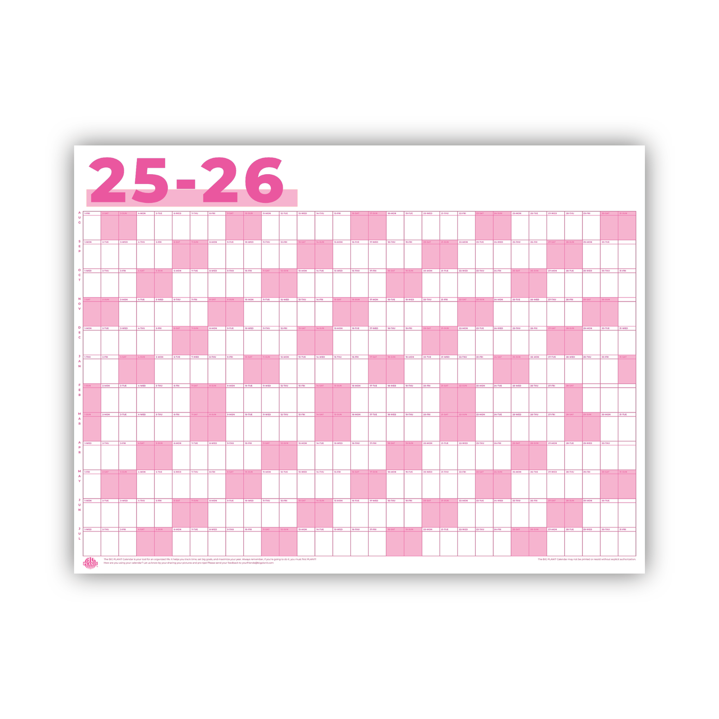 2025-2026 Academic Calendar